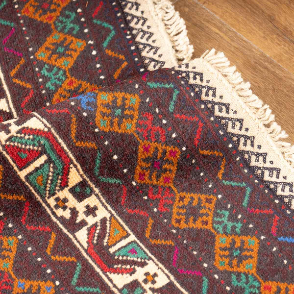 שטיח בלוץ' פרסי 00 אדום 220*120 | Baluch
