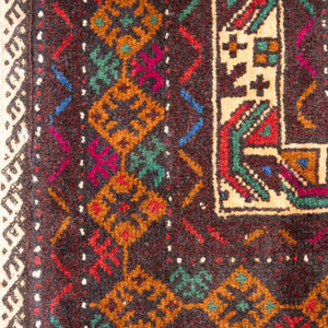 שטיח בלוץ' פרסי 00 אדום 220*120 | Baluch