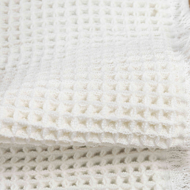 שטיח אמבט אוסקר משובץ 01 לבן | Oscar