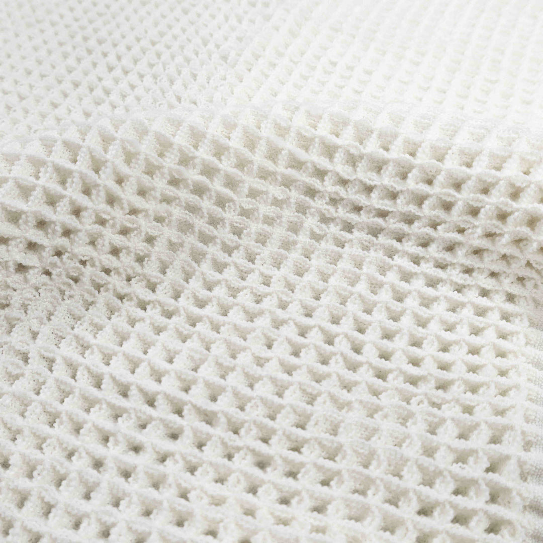 שטיח אמבט אוסקר משובץ 01 לבן | Oscar