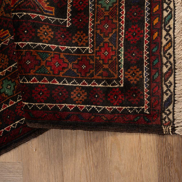 שטיח בלוץ' פרסי 00 אדום 196*122 | Baluch