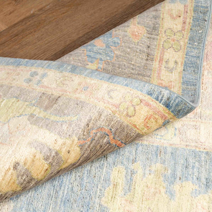 שטיח אושק 00 אפור תכלת 352*247 | Oushak