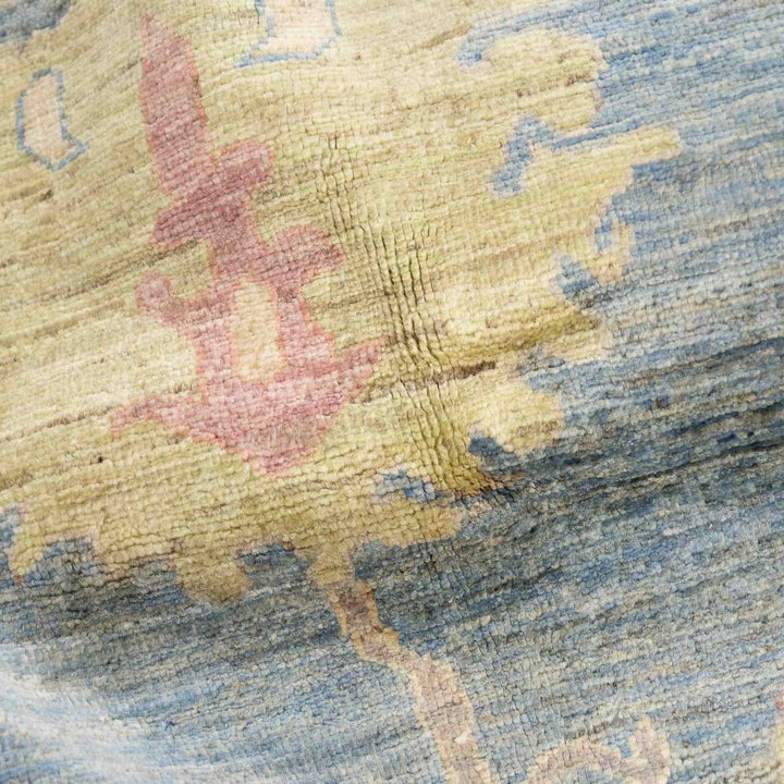 שטיח אושק 00 אפור תכלת 352*247 | Oushak