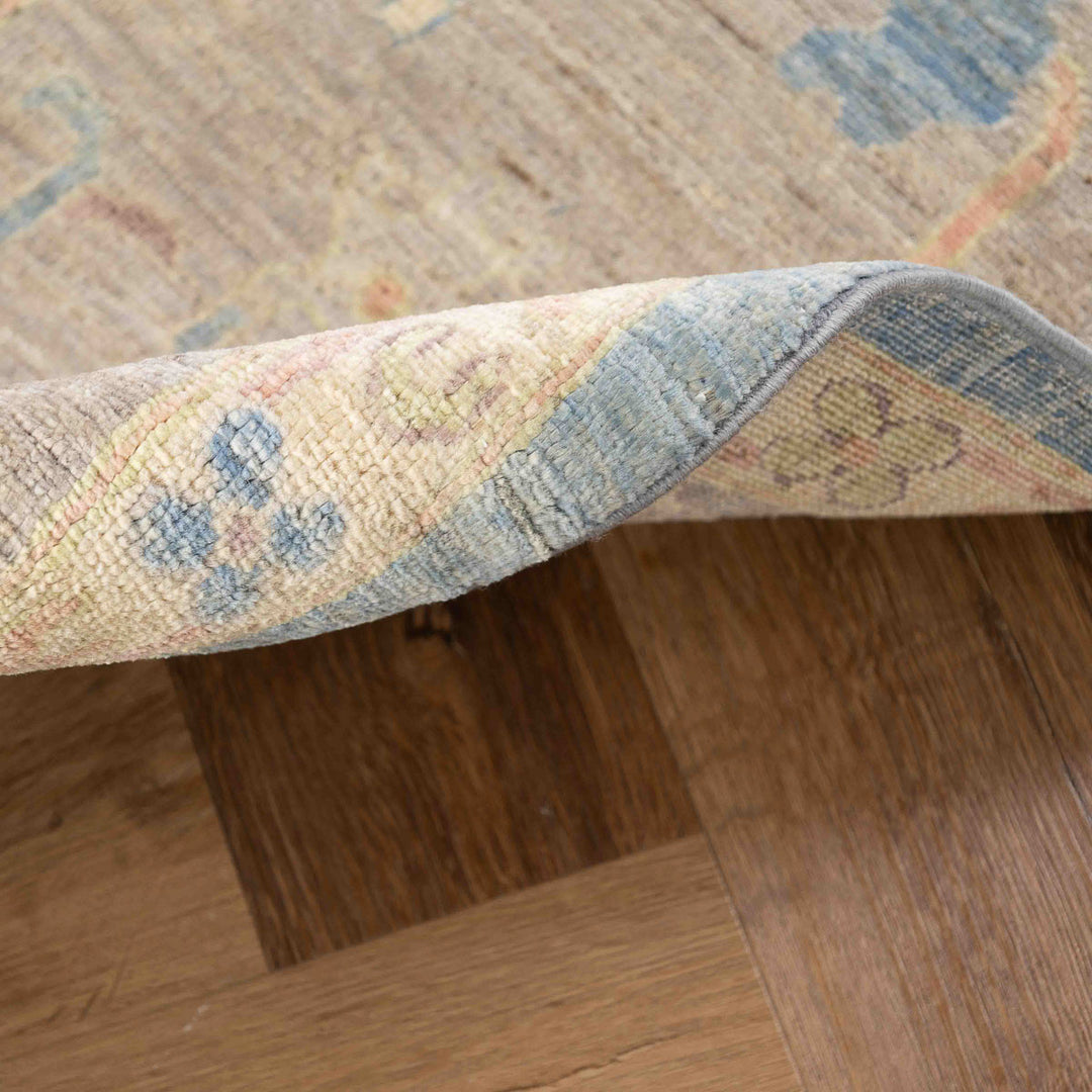 שטיח אושק 00 אפור תכלת 352*247 | Oushak