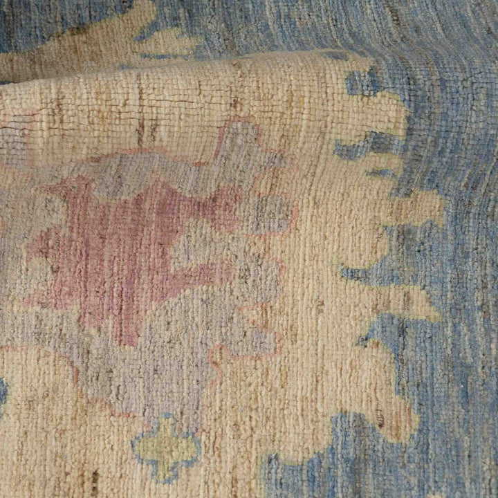 שטיח אושק 00 אפור תכלת 352*247 | Oushak