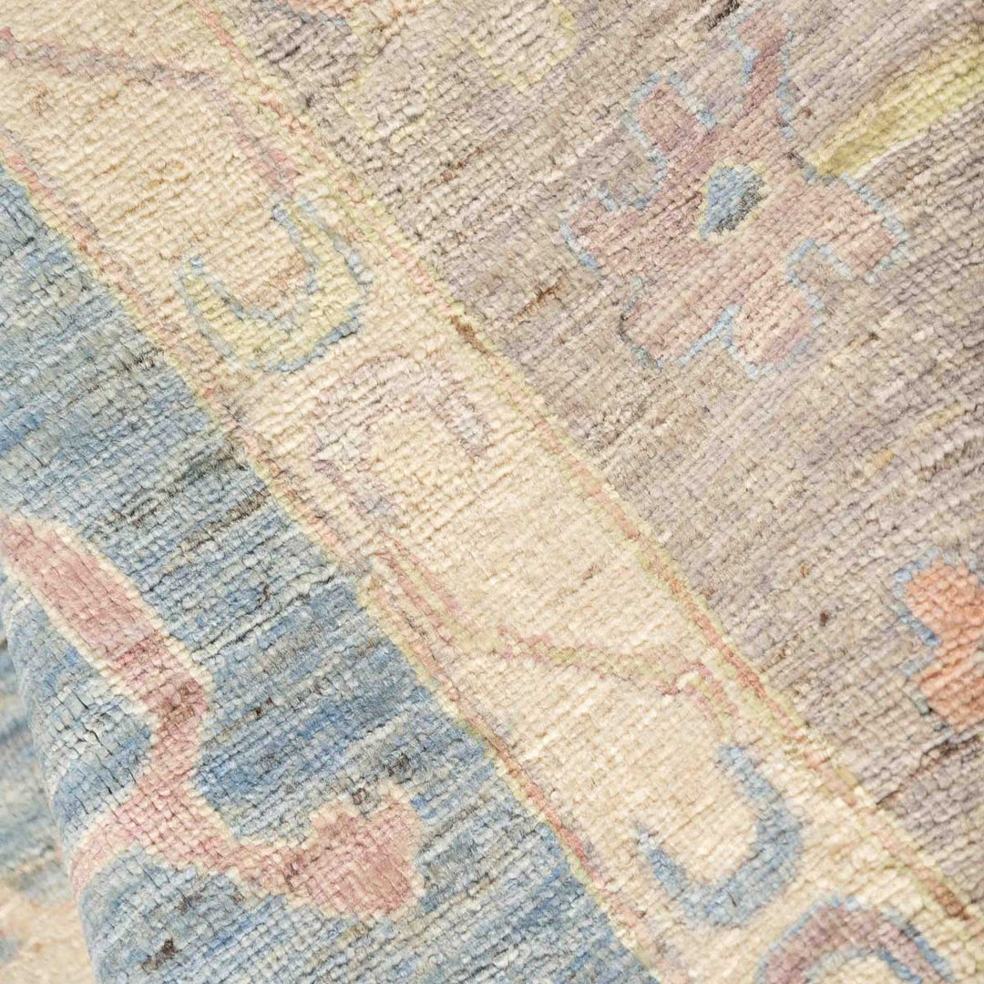 שטיח אושק 00 אפור תכלת 352*247 | Oushak