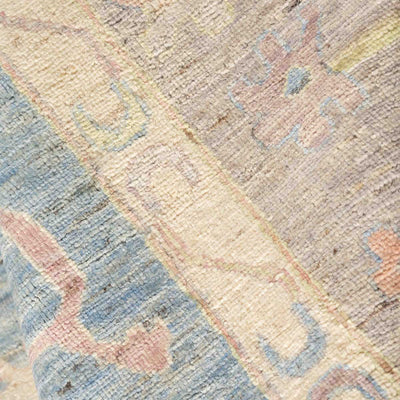 שטיח אושק 00 אפור תכלת 352*247 | Oushak