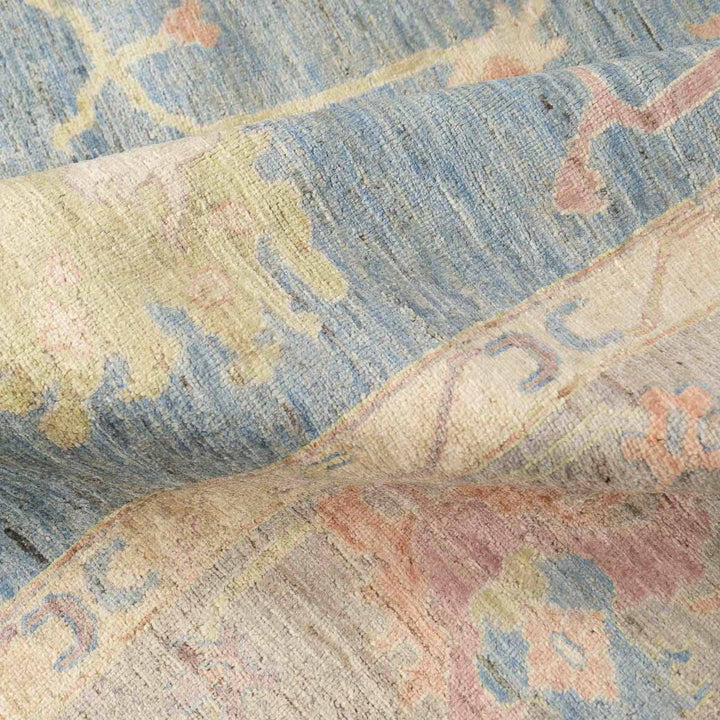 שטיח אושק 00 אפור תכלת 352*247 | Oushak