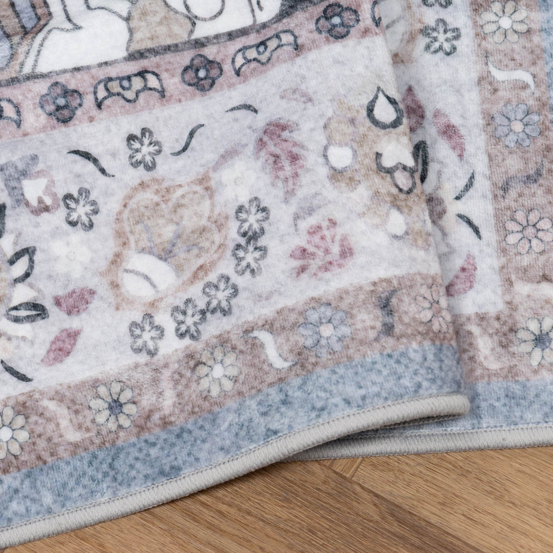 שטיח רחיץ מלטה  01 צבעוני | Malta Washable Rug