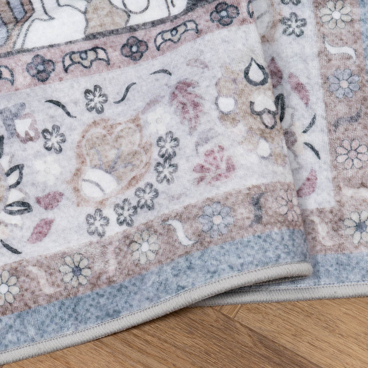 שטיח רחיץ מלטה  01 צבעוני | Malta Washable Rug