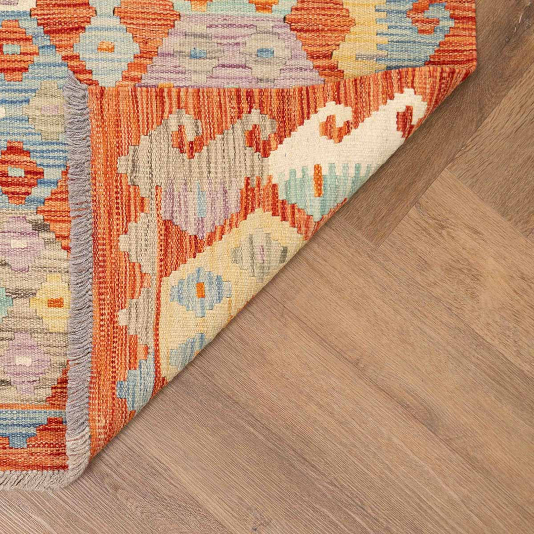 שטיח קילים אפגני 00 צבעוני 295*82