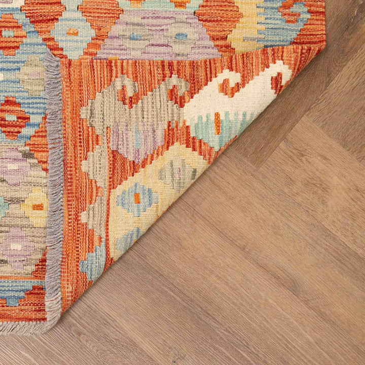 שטיח קילים אפגני 00 צבעוני 295*82