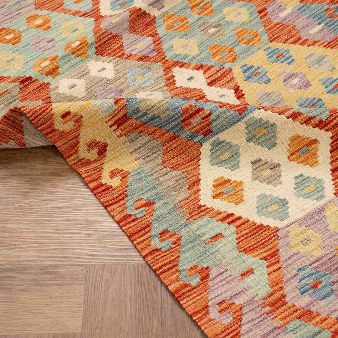 שטיח קילים אפגני 00 צבעוני 295*82