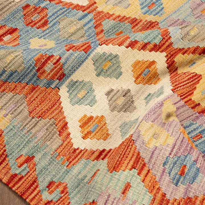 שטיח קילים אפגני 00 צבעוני 295*82