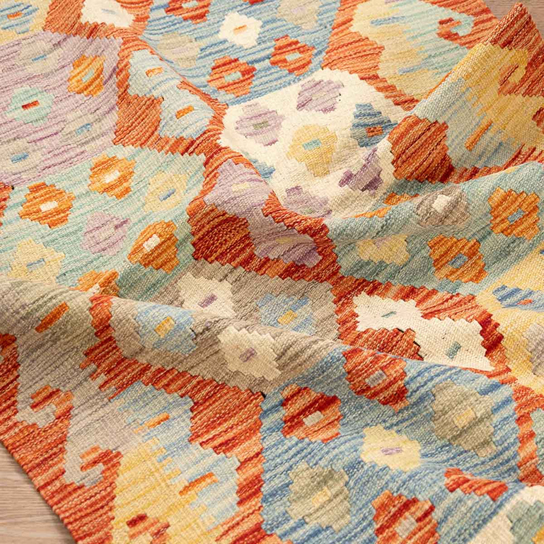 שטיח קילים אפגני 00 צבעוני 295*82