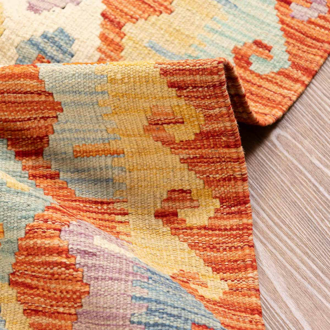 שטיח קילים אפגני 00 צבעוני 295*82