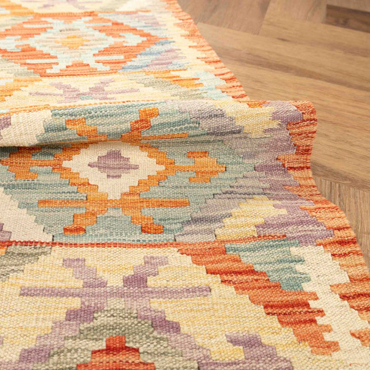 שטיח קילים אפגני 00 צבעוני 195*82