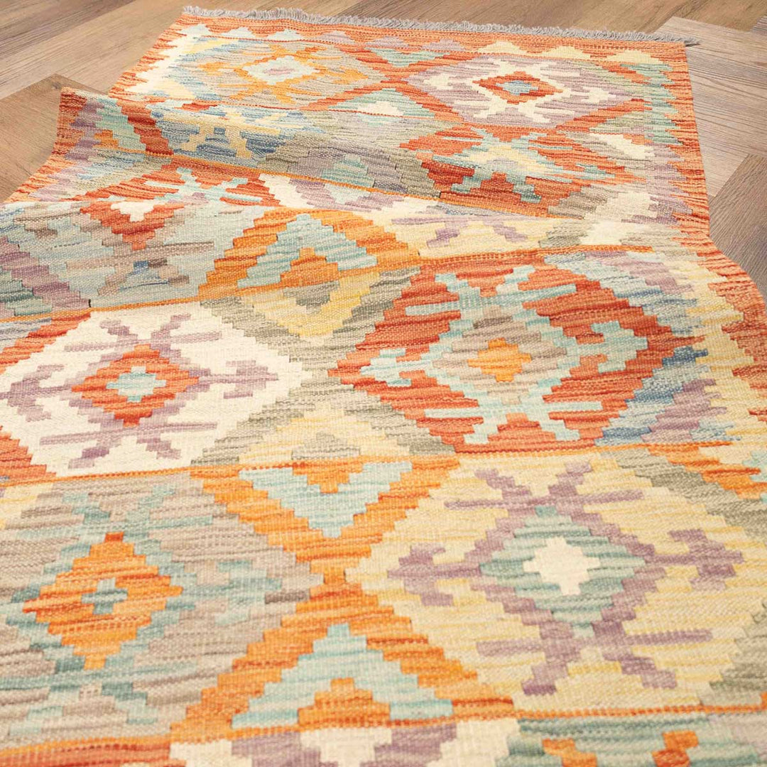 שטיח קילים אפגני 00 צבעוני 195*82