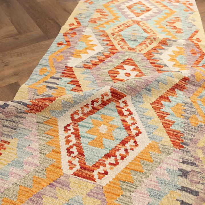 שטיח קילים אפגני 00 צבעוני 197*80