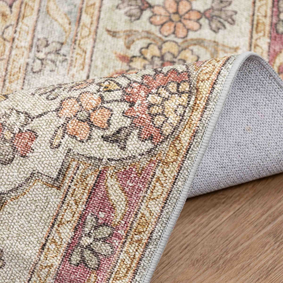 שטיח וינטאז' רוז 08 אפור/בריק | Vintage Rose