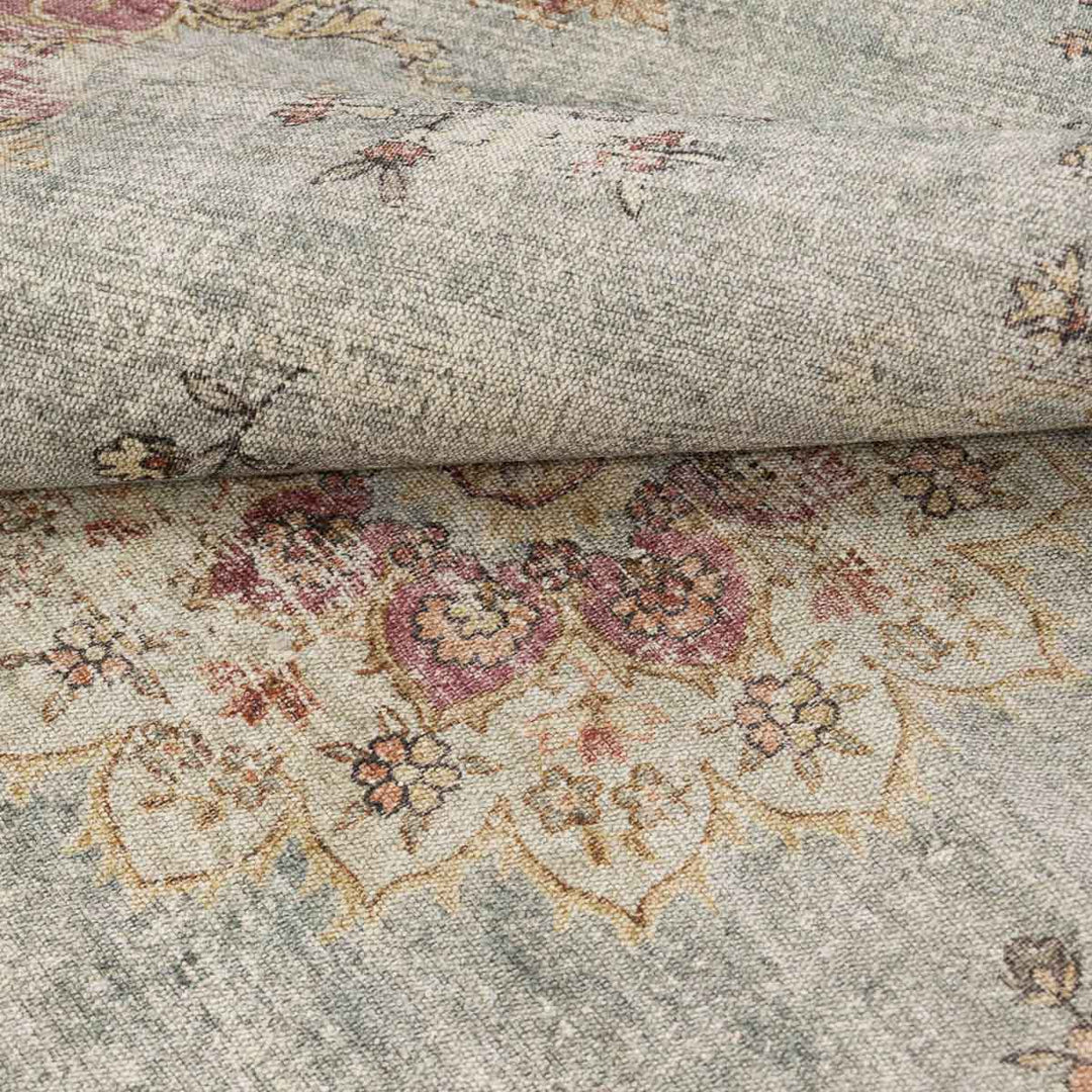 שטיח וינטאז' רוז 08 אפור/בריק | Vintage Rose