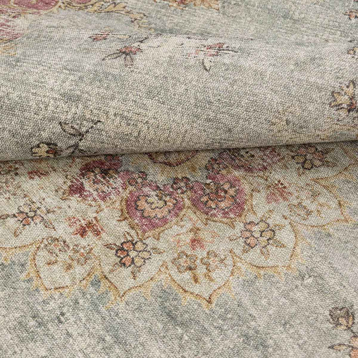 שטיח וינטאז' רוז 08 אפור/בריק | Vintage Rose