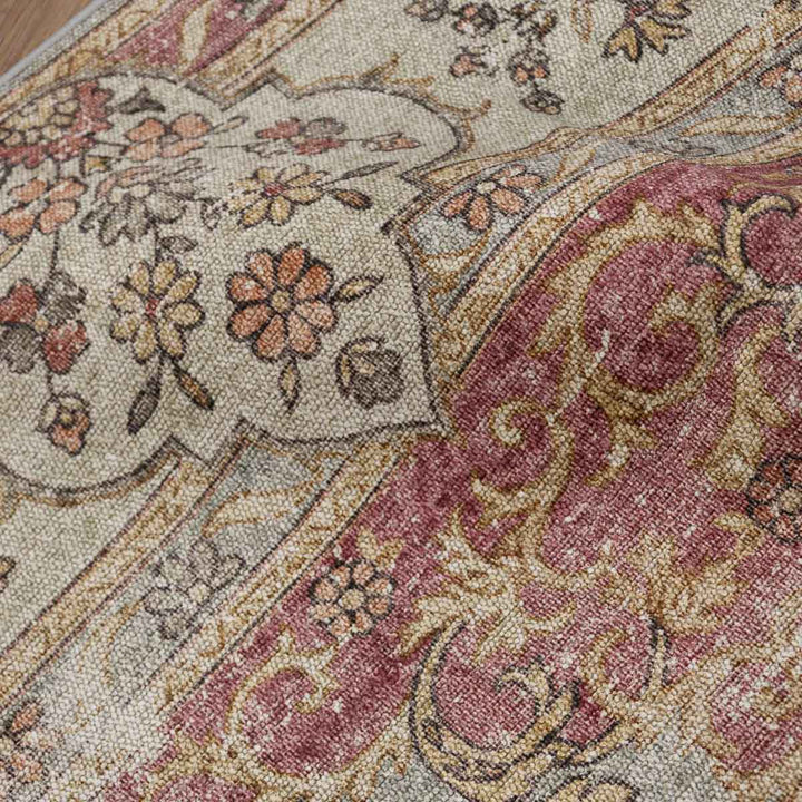 שטיח וינטאז' רוז 08 אפור/בריק | Vintage Rose