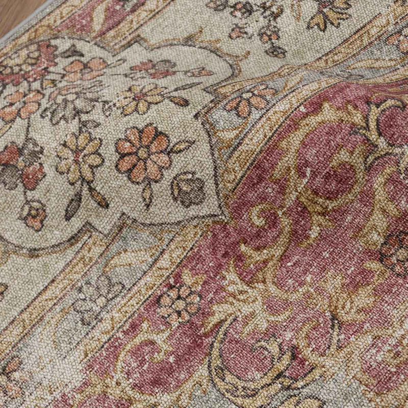 שטיח וינטאז' רוז 08 אפור/בריק | Vintage Rose