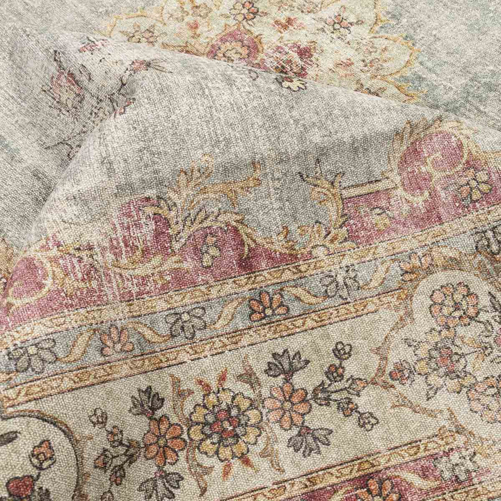 שטיח וינטאז' רוז 08 אפור/בריק | Vintage Rose