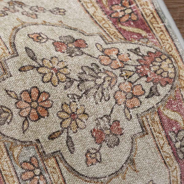 שטיח וינטאז' רוז 08 אפור/בריק | Vintage Rose