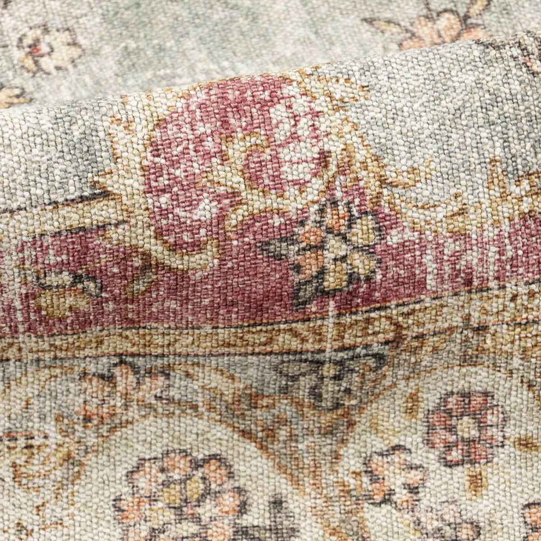 שטיח וינטאז' רוז 08 אפור/בריק | Vintage Rose