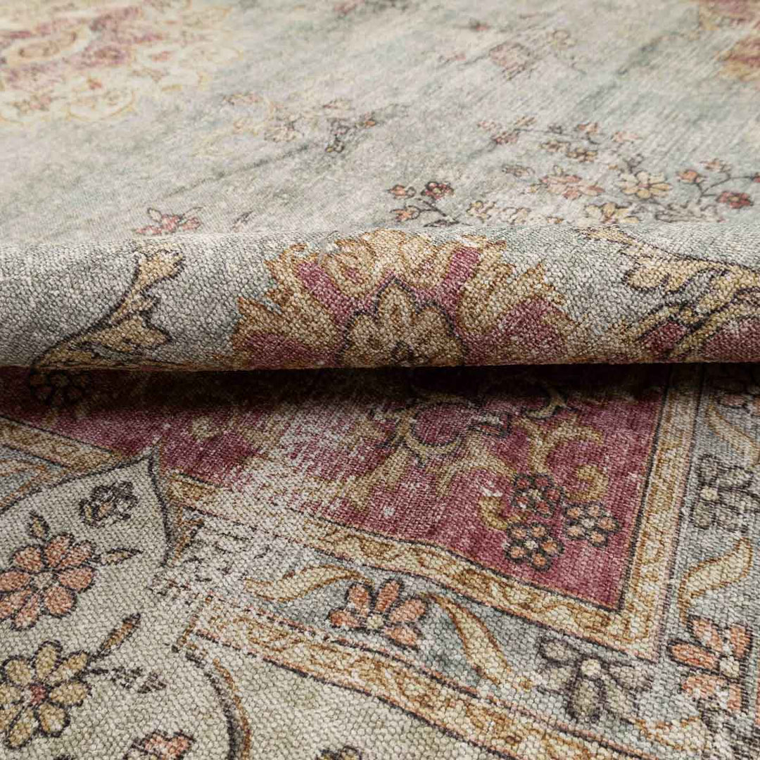 שטיח וינטאז' רוז 08 אפור/בריק | Vintage Rose