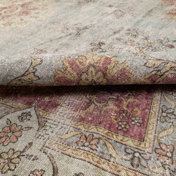 שטיח וינטאז' רוז 08 אפור/בריק | Vintage Rose