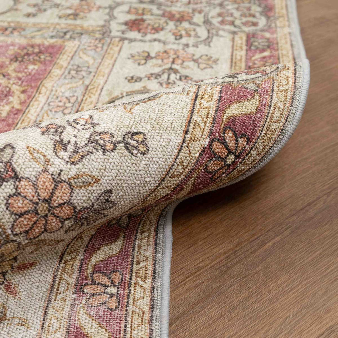 שטיח וינטאז' רוז 08 אפור/בריק | Vintage Rose