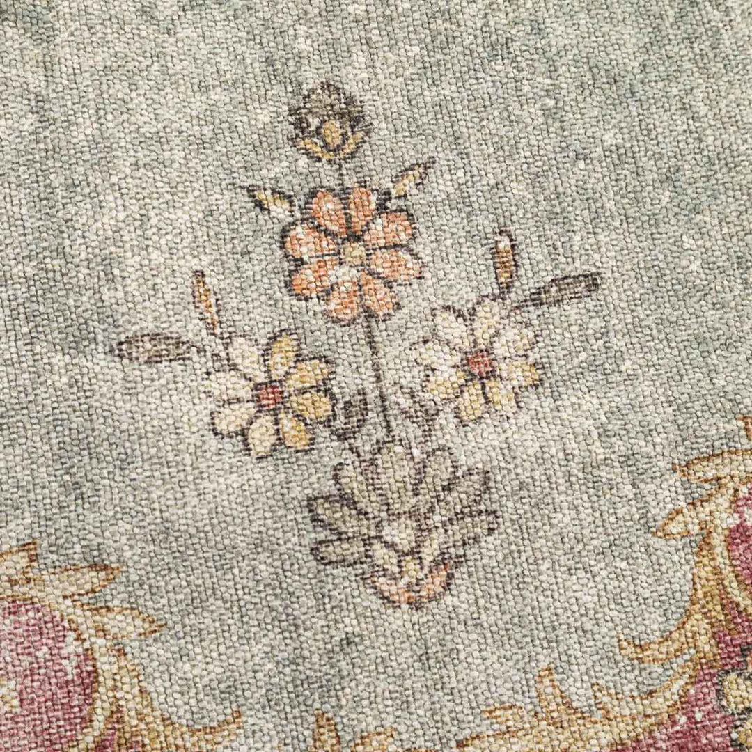 שטיח וינטאז' רוז 08 אפור/בריק | Vintage Rose