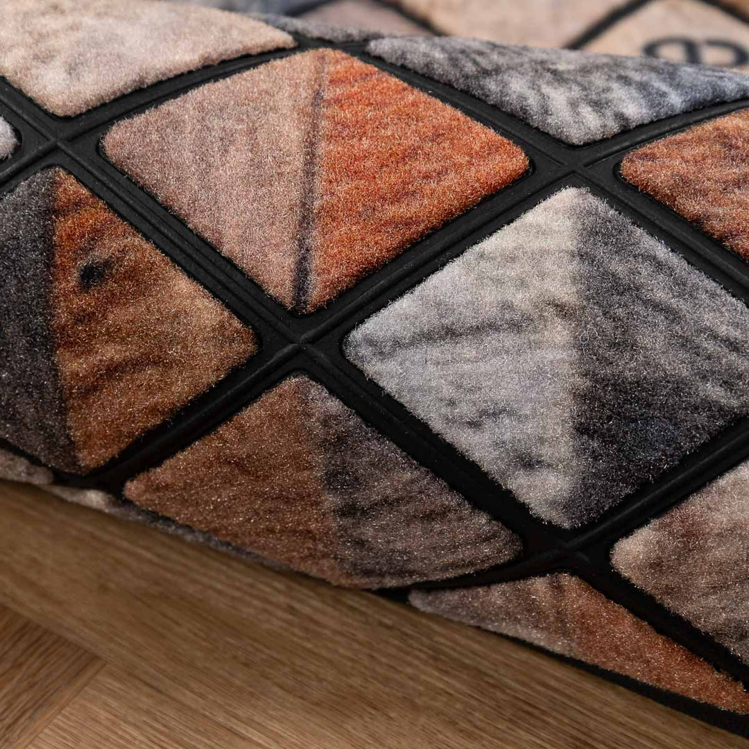 שטיח כניסה הפי 01 צבעוני | HAPPY