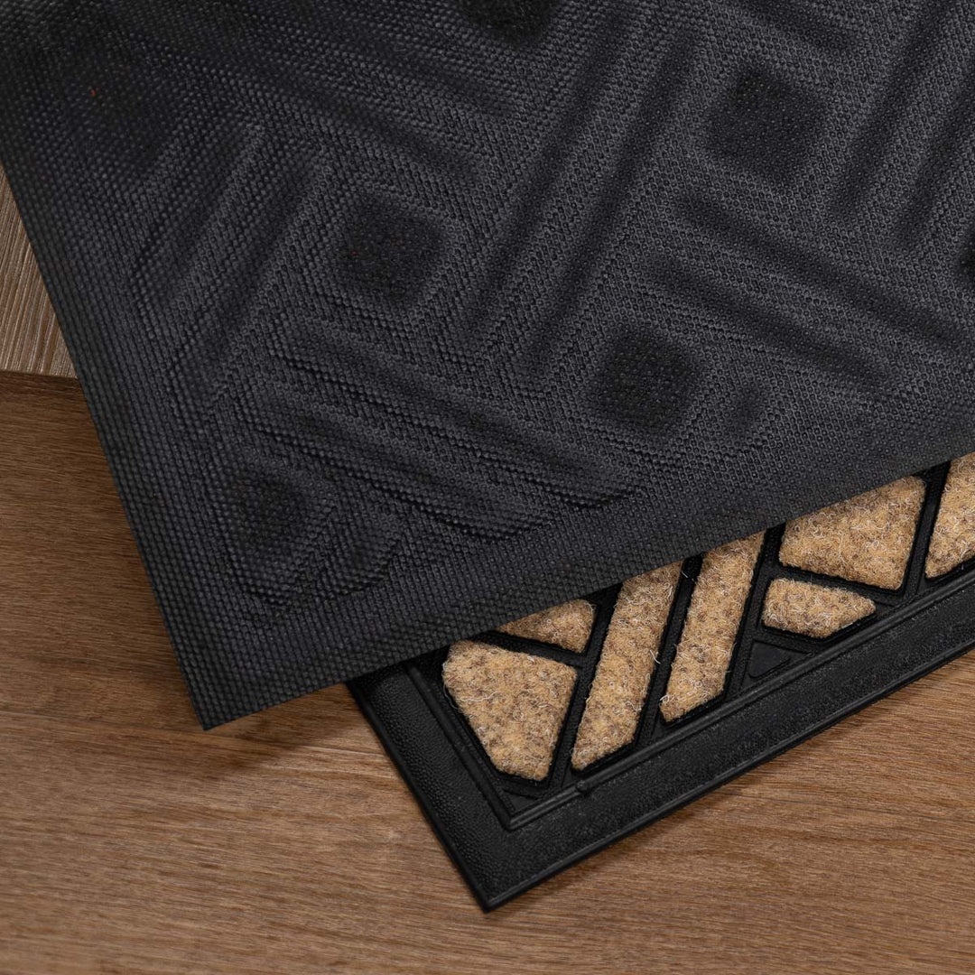 שטיח כניסה מיקס 01 בז' | mix