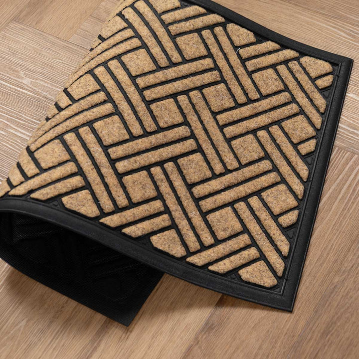 שטיח כניסה מיקס 01 בז' | mix