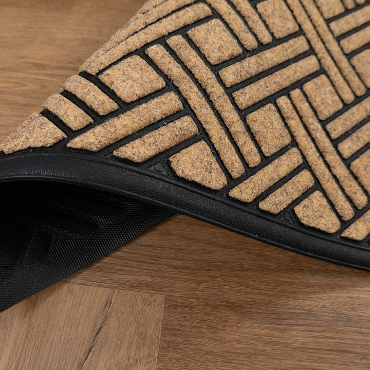 שטיח כניסה מיקס 01 בז' | mix