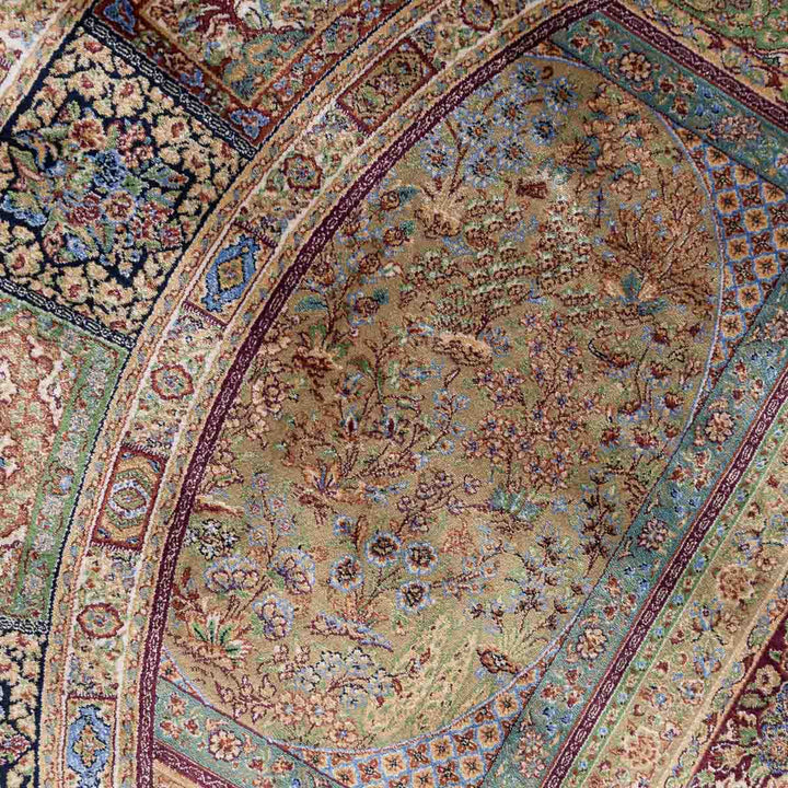 שטיח קום משי 13 צבעוני | QOM