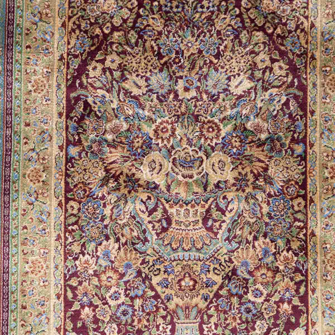 שטיח קום משי 13 צבעוני | QOM