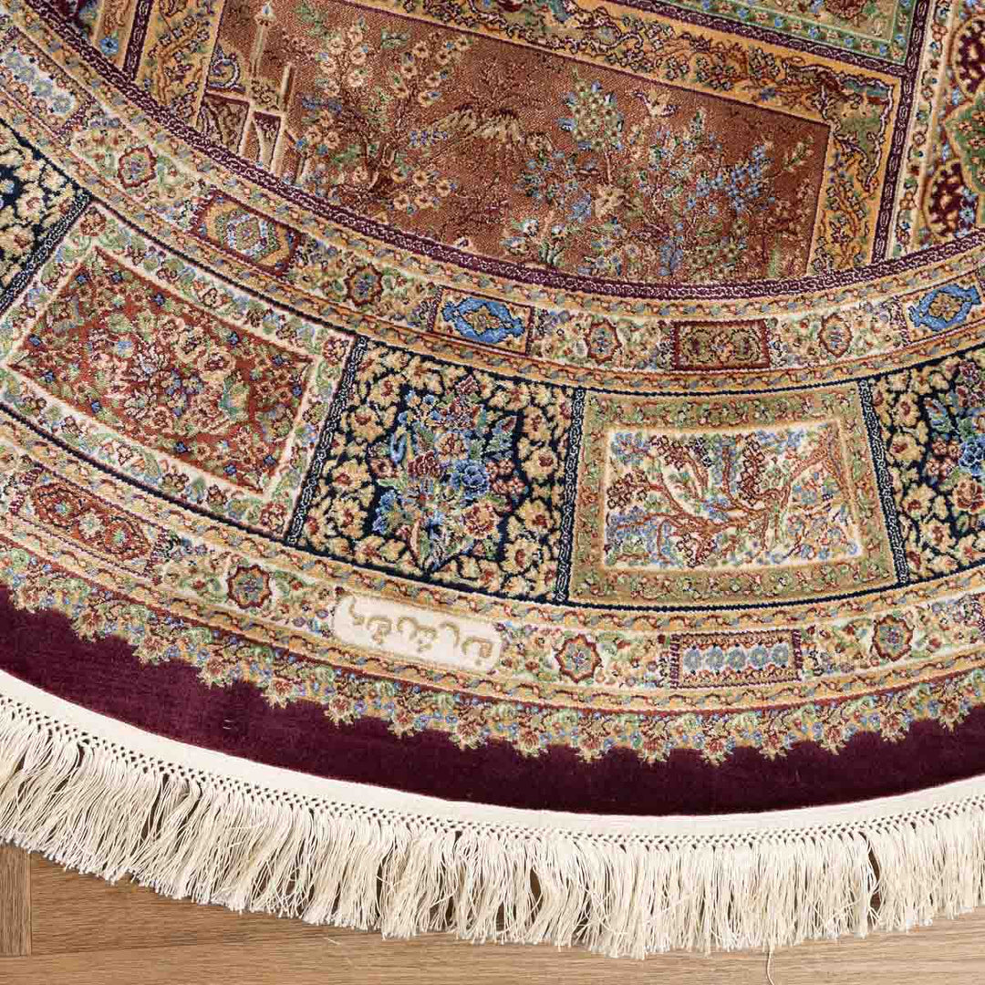 שטיח קום משי 13 צבעוני | QOM