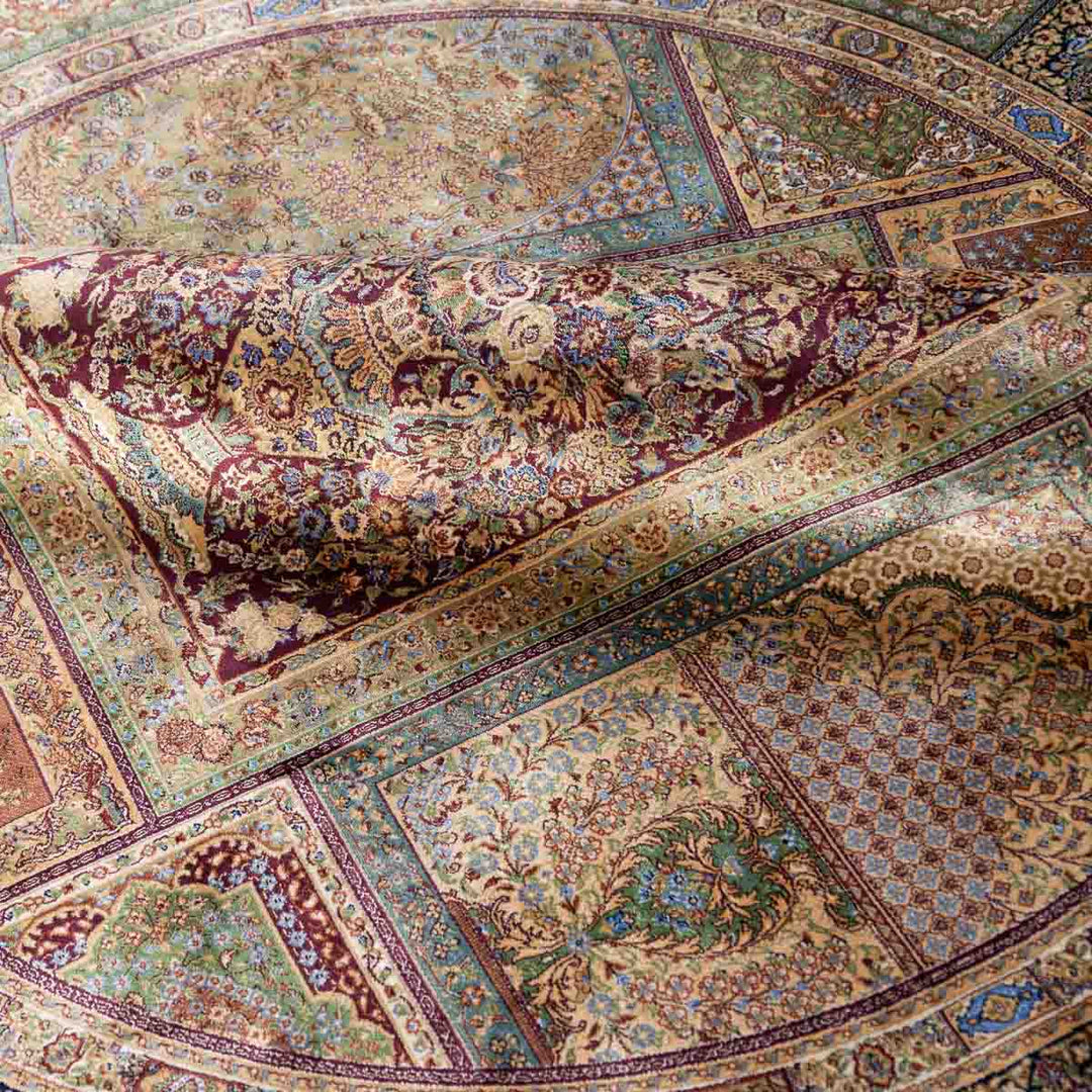 שטיח קום משי 13 צבעוני | QOM