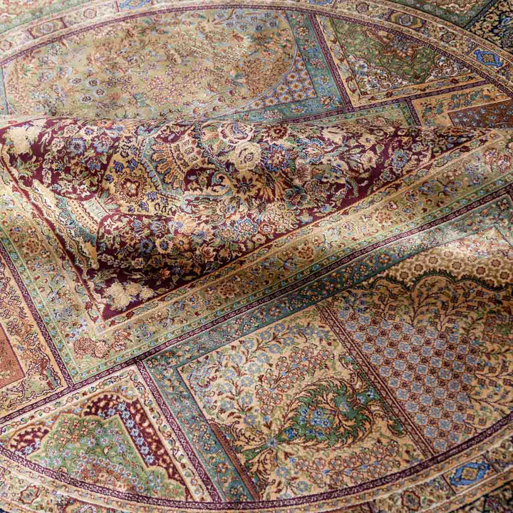 שטיח קום משי 13 צבעוני | QOM