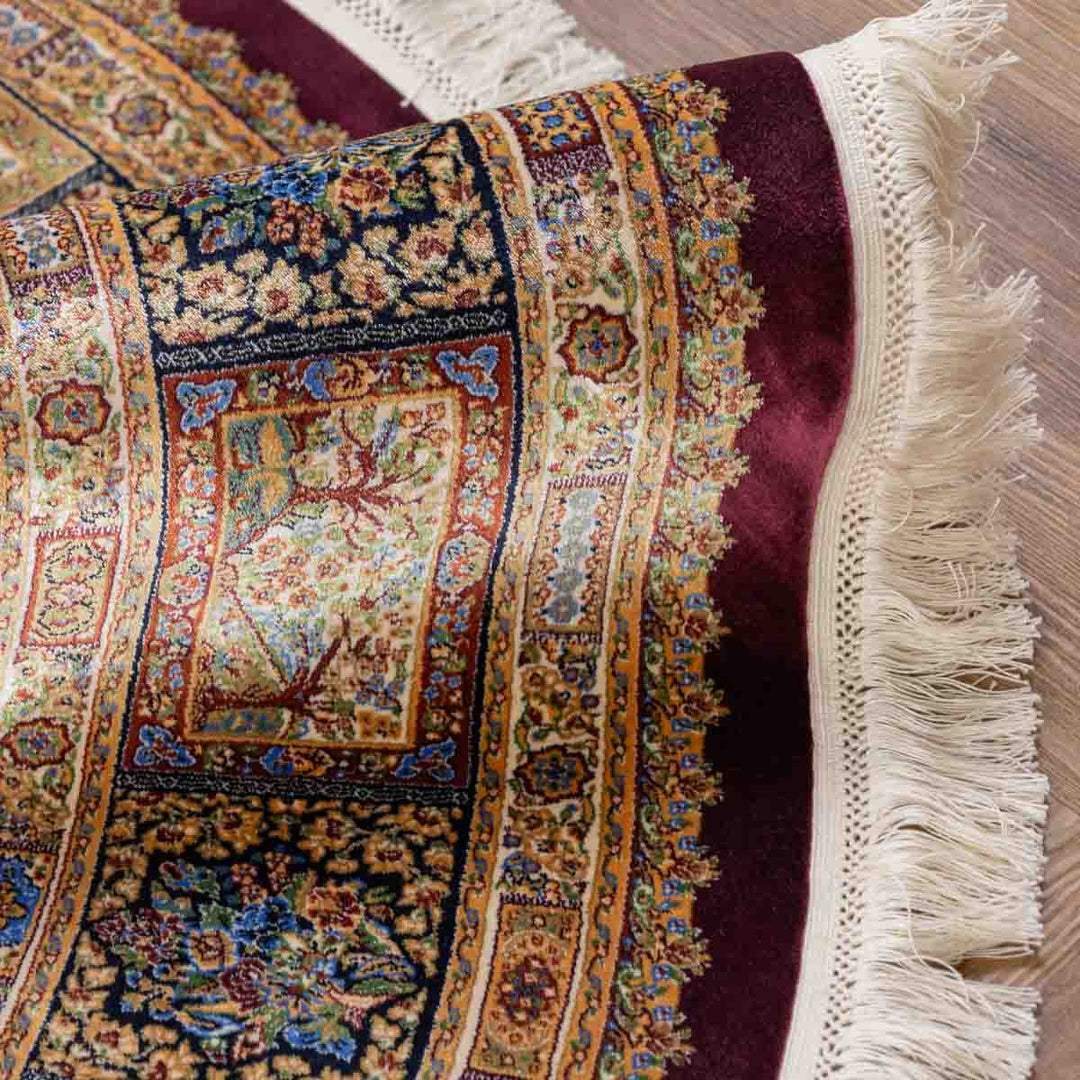 שטיח קום משי 13 צבעוני | QOM