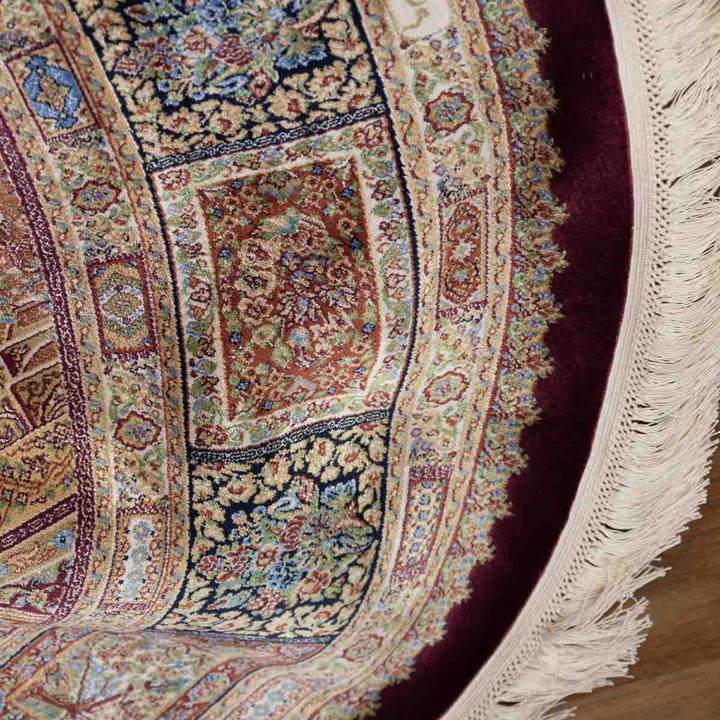 שטיח קום משי 13 צבעוני | QOM