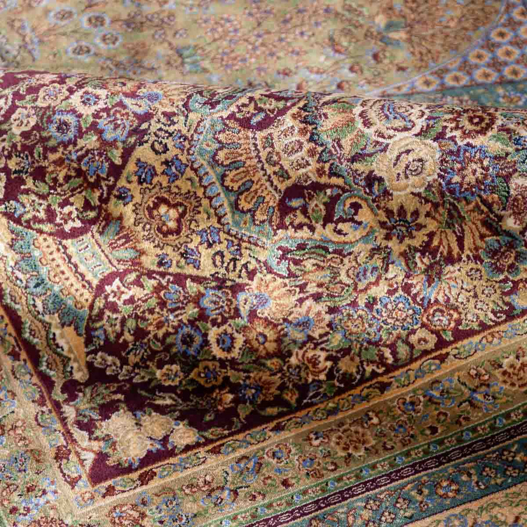 שטיח קום משי 13 צבעוני | QOM