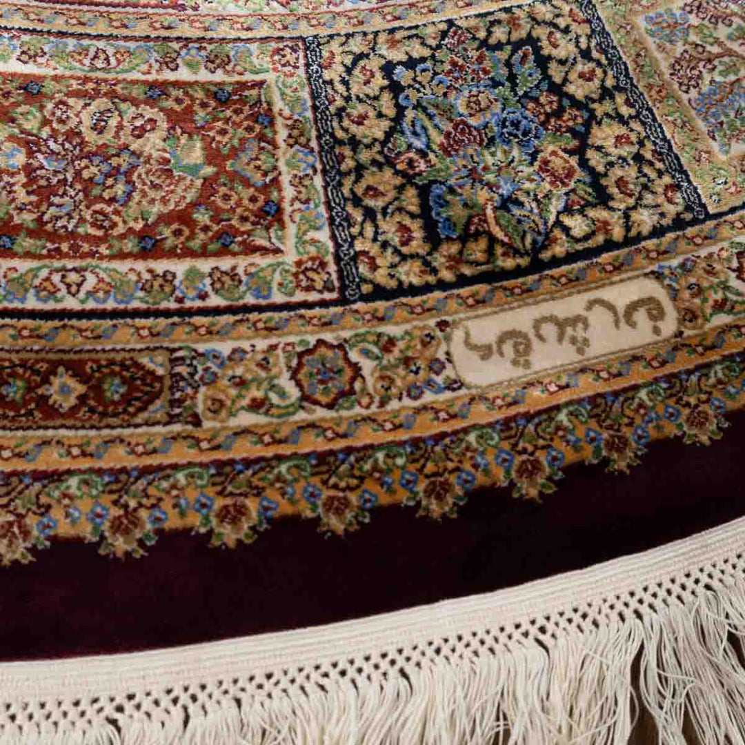 שטיח קום משי 13 צבעוני | QOM