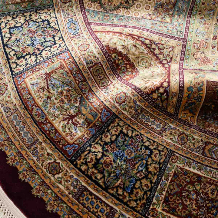 שטיח קום משי 13 צבעוני | QOM