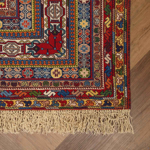 שטיח סומק פרסי 00 צבעוני 343*250 | Persian Sumak